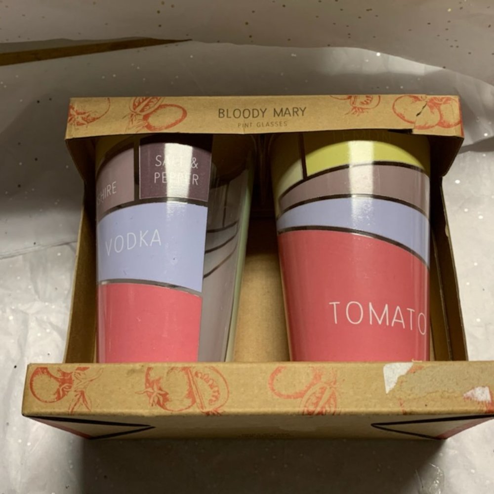 Bloody Mary 2 Pint Glasses